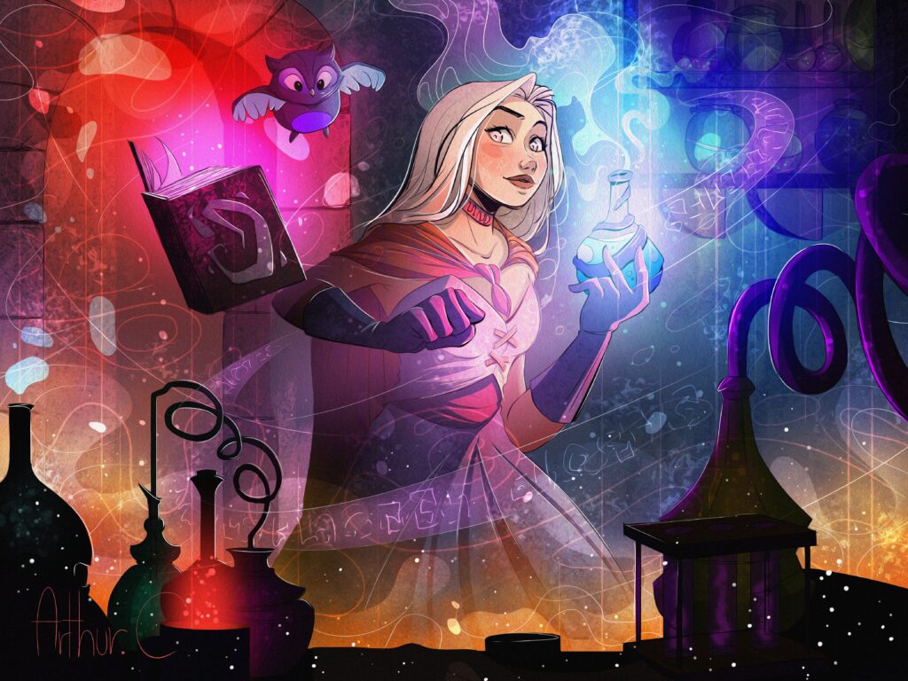 Illustration numérique réalisée sous Photoshop en novembre 2024